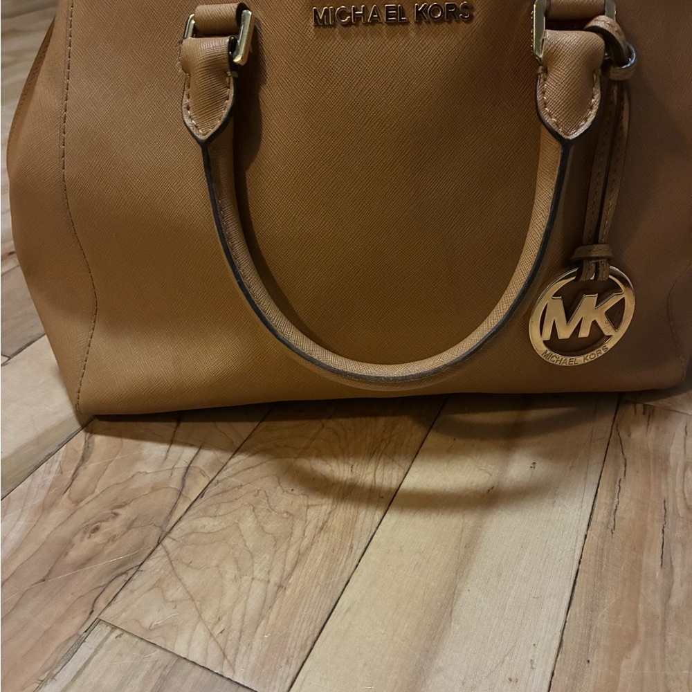 Michael Kors Brown Satchel Bag
